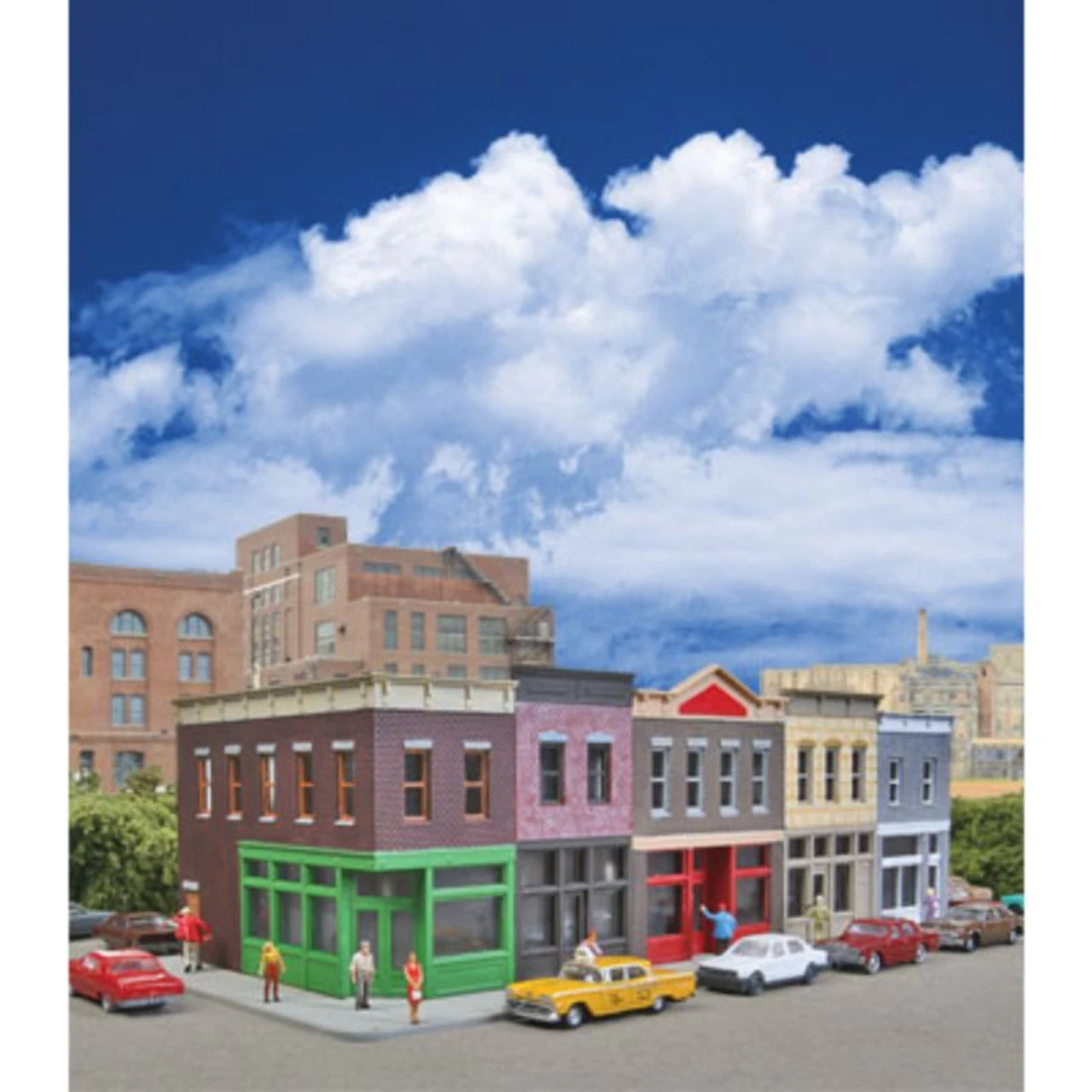 Walthers Cornerstone 933-3850 - Merchant Row I Kit - N Scale 3 Walthers Cornerstone 933-3850 - Merchant Row I Kit - N Scale
