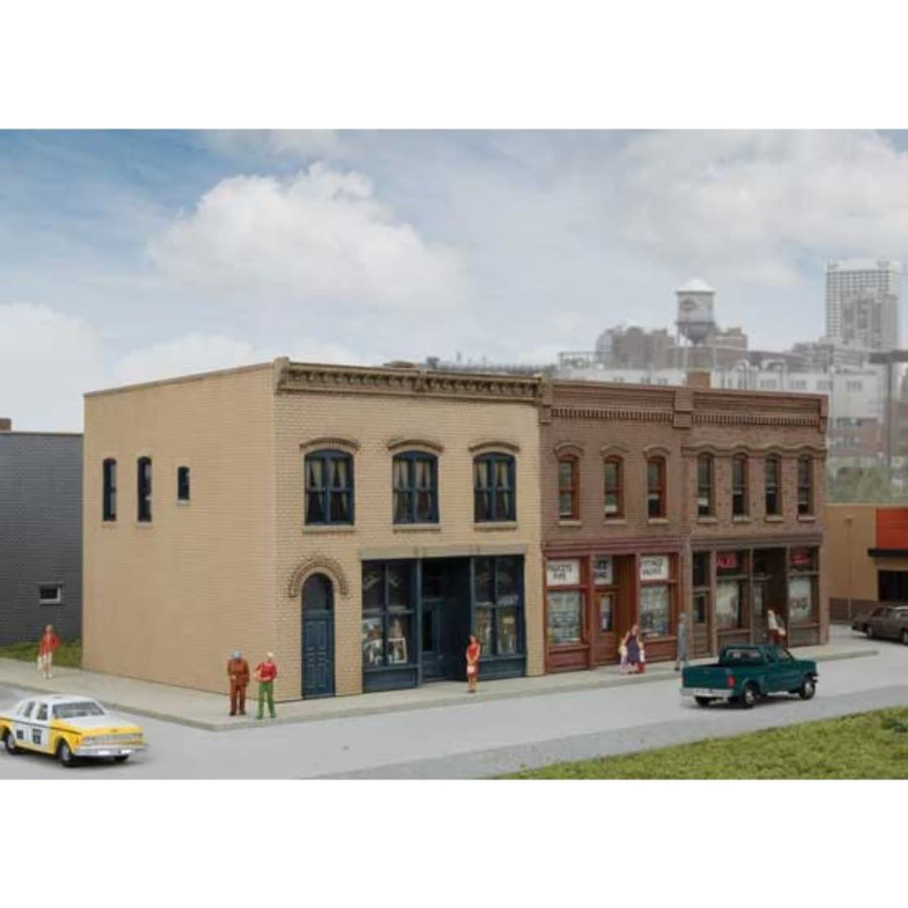 Walthers Cornerstone 933-3851 - Merchant's Row III - N Scale 3 Walthers Cornerstone 933-3851 - Merchant's Row III - N Scale