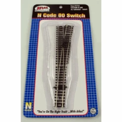 Atlas 2753 - #6 Turnout - Custom Right - Code 80 N Scale