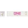 Atlas 50006000 - 40' Refrigerated Container [3-PACKS] ONE Set #1 (White/Pink) Ocean Network Express (SZLU) 9564004,9544707, 9556478 - N Scale -Vallejo Sales Store ATL50006000 92237.1646001720