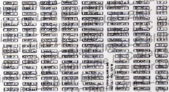 Blair Line 009 - Street Signs - N Scale