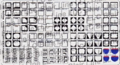 Blair Line 048 - East State Highway Route Markers - N Scale