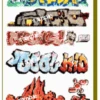 Blair Line 2244 Graffiti Decals - Mega Set #1 - HO Scale