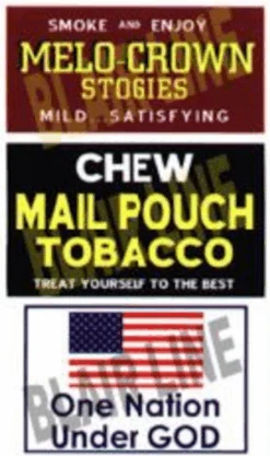 Blair Line 1254 - Barn Sign Set #5 - N Scale