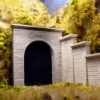 Chooch #8320 - Single Concrete Tunnel Portal - HO Scale -Vallejo Sales Store CHO8320a 02089.1671410931