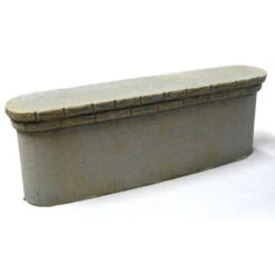 Chooch #9832- Double Concrete Bridge Pier (2) - N Scale