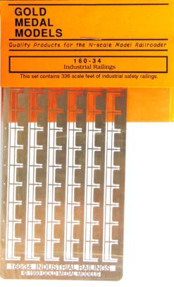 Gold Medal Models 160-34 - Industrial Railings- N Scale