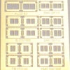 Gold Medal Models 160-61 - All Weather Diesel Locomotive Cab WIndows - N Scale -Vallejo Sales Store GMM 160 61 2 20049.1671411118