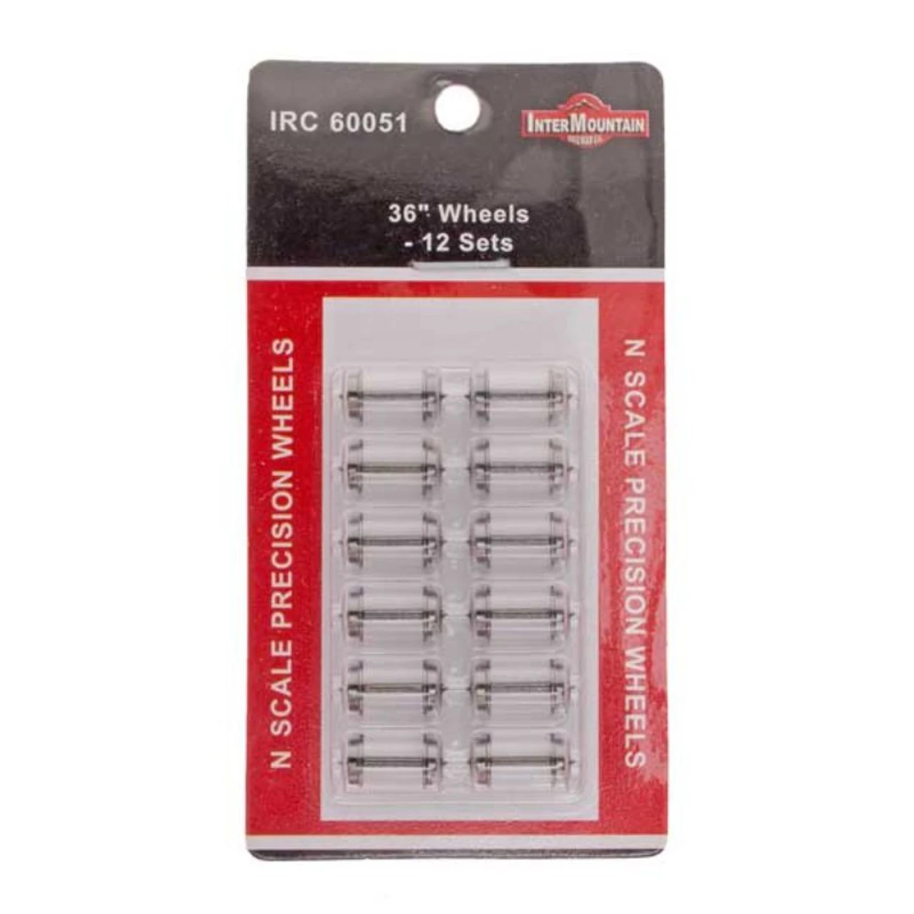Intermountain 60051 - 36" Brass Insulated Wheelsets (12 Axles) - N Scale. 3 Intermountain 60051 - 36" Brass Insulated Wheelsets (12 Axles) - N Scale.