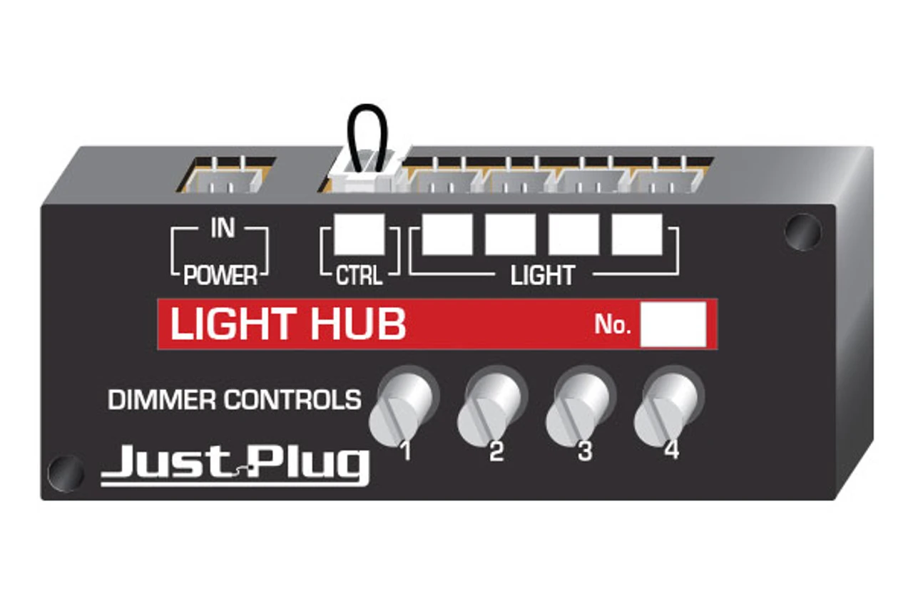 Woodland Scenics JP5701 - Just Plug Light Hub 3 Woodland Scenics JP5701 - Just Plug Light Hub