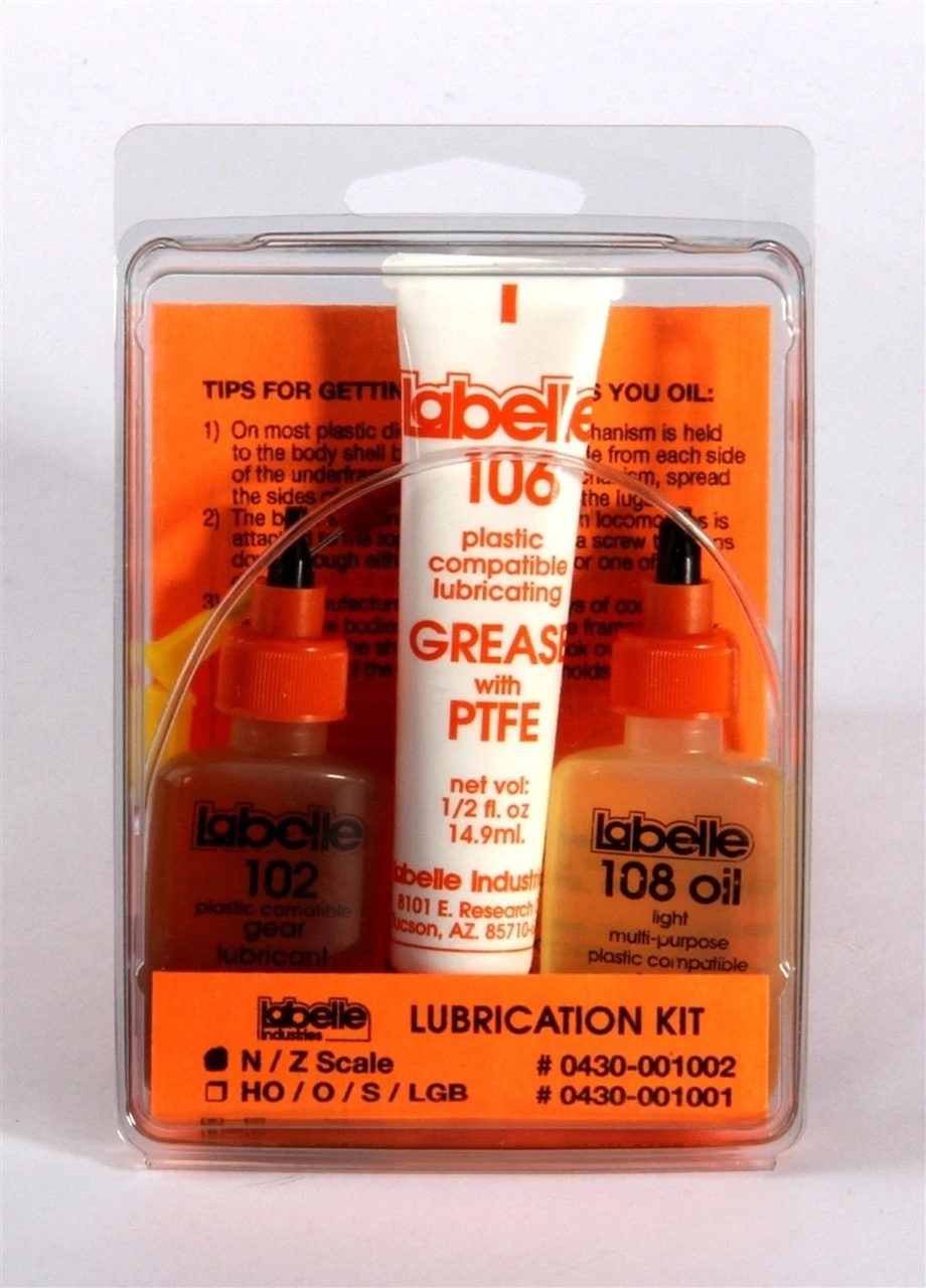 Labelle 1002 - Lubricant Kit For N And Z Scale Model Trains 3 Labelle 1002 - Lubricant Kit For N And Z Scale Model Trains