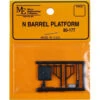 Micro Engineering 80-177 - Barrel Platform With Barrel - N Scale -Vallejo Sales Store ME80177 06361.1645223459