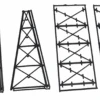 Micro Engineering 75-176 - Tall Steel Tower- N Scale