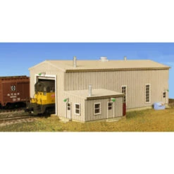 Monroe Models 9219 - The Diesel Engine House - N Scale Kit