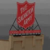 Miller Engineering 62982 - Animated Billboards - Salvation Army Combo