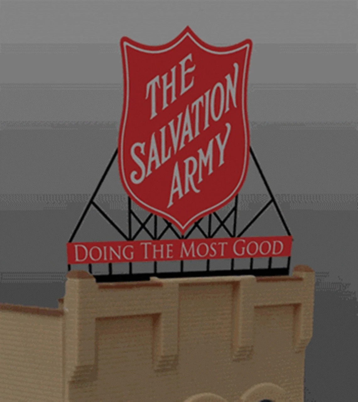 Miller Engineering 62982 - Animated Billboards - Salvation Army Combo 3 Miller Engineering 62982 - Animated Billboards - Salvation Army Combo