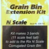 Rix Products 628-0705 - Grain Bin Extension Kit - N Scale -Vallejo Sales Store N Scale Grain Bin Extension Kit Rix Products 628 0705 111238421208 23457.1645223890