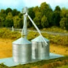 Rix Products N 708 - Guthrie Grain - N Scale -Vallejo Sales Store N Scale Rix Products 1 60 or 2 30 grain bins 121235701315 95078.1645223891