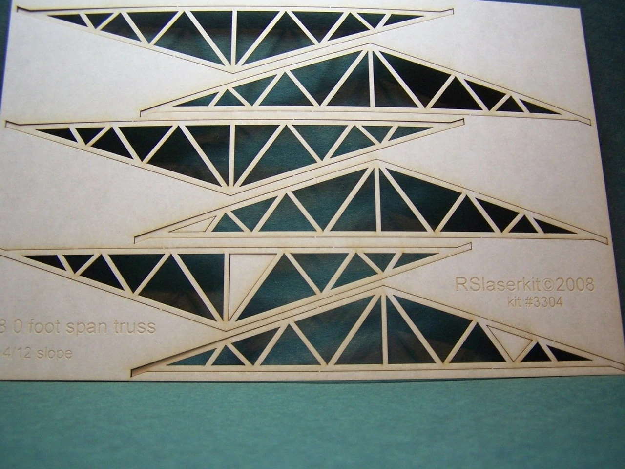 RslaserKits - RSL 3304 - 80' Span Trusses N Scale 3 RslaserKits - RSL 3304 - 80' Span Trusses N Scale