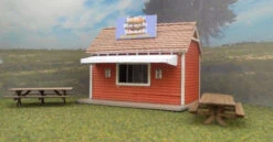 RslaserKits 3046 - Jeff’s Roach Shack - N Scale Kit