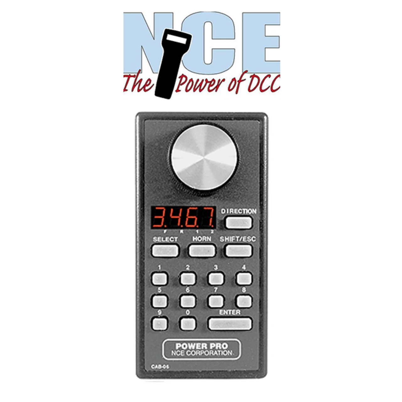 NCE 0039 - Cab06e Handheld Cab W/ LED Screen 3 NCE 0039 - Cab06e Handheld Cab W/ LED Screen