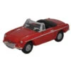 Oxford Diecast NMGB001 - MGB Roadster Tartan Red - N Scale -Vallejo Sales Store NMGB001 1 90940.1645223681
