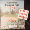 Osborn Models 3093 - Canadian Flag & Pole - N Scale -Vallejo Sales Store OSB3093b 54588.1645223666