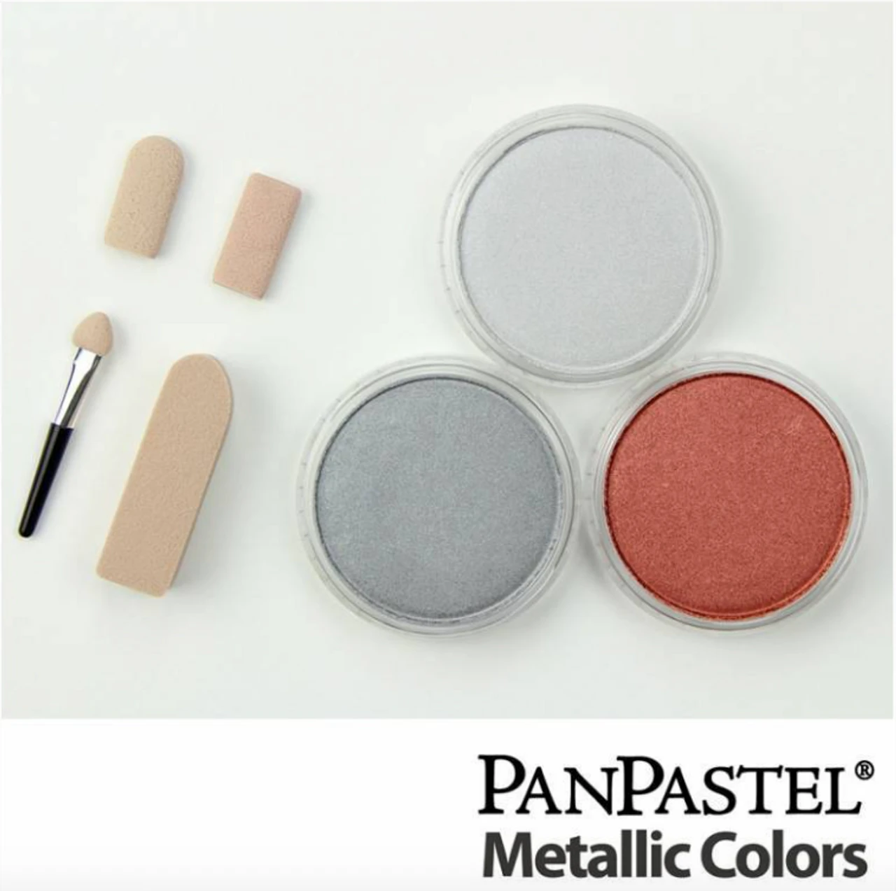 Pan Pastel 30032 - 3 Color Metallic Set (Pewter, Copper, Silver) 3 Pan Pastel 30032 - 3 Color Metallic Set (Pewter, Copper, Silver)