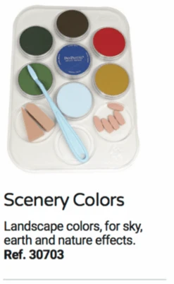 Pan Pastel 30703 - Scenery Color Weathering Kit