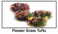 PECO PSG-51 - Self Adhesive Flowering Grass Tufts 100/pack