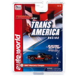 Auto World SC357-3 - ThunderJet R30 Trans Am Racer - 1967 Mercury Cougar - HO Scale