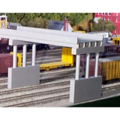 Rix Products 162 - Modern 50' Highway Overpass With Pier - N Scale