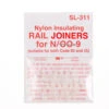 PECO SL-311 - Insulated Rail Joiners For Code 55/80 - N Scale -Vallejo Sales Store SL 311 15490.1645223735