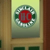 Miller Engineering 8980 - Window Sign - Sinclair Gasoline - HO Or O Scale -Vallejo Sales Store Sinclair 8980 36475.1645223512