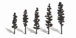 Woodland Scenics Woodland Classics #3560 - Standing Timber 2-1/2" To 4" - 5/pkg