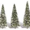 Woodland Scenics Woodland Classics #3567 - Dusted Snow 2" To 3-1/2" - 5/pkg -Vallejo Sales Store TR3567 PHOTO HR 48833.1645224813