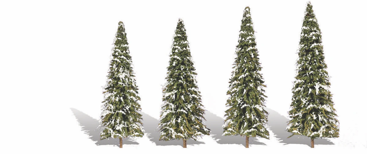 Woodland Scenics Woodland Classics #3567 - Dusted Snow 2" To 3-1/2" - 5/pkg 3 Woodland Scenics Woodland Classics #3567 - Dusted Snow 2" To 3-1/2" - 5/pkg