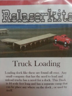 RslaserKits 3026 - Loading Dock - N Scale Kit