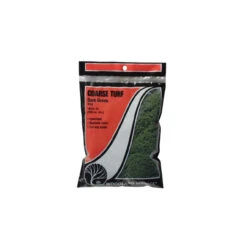 Woodland Scenics 65 - Dark Green Coarse Turf (Bag)
