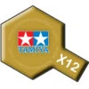 Tamiya 81012 - X12 Gold Leaf 23ml -Vallejo Sales Store X12 27530.1645224047