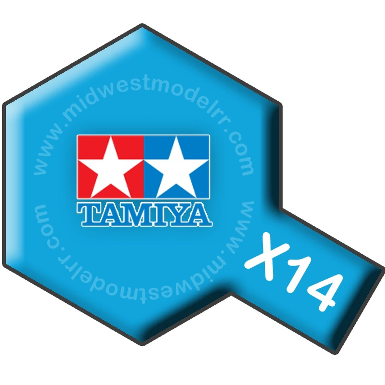 Tamiya 81014 - X14 Sky Blue 23ml 3 Tamiya 81014 - X14 Sky Blue 23ml