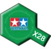 Tamiya 81028 - X28 Park Green 23ml -Vallejo Sales Store X28 21783.1645224052