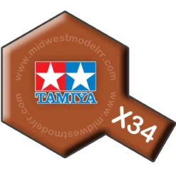 Tamiya 81034 - X34 Metallic Brown 23ml