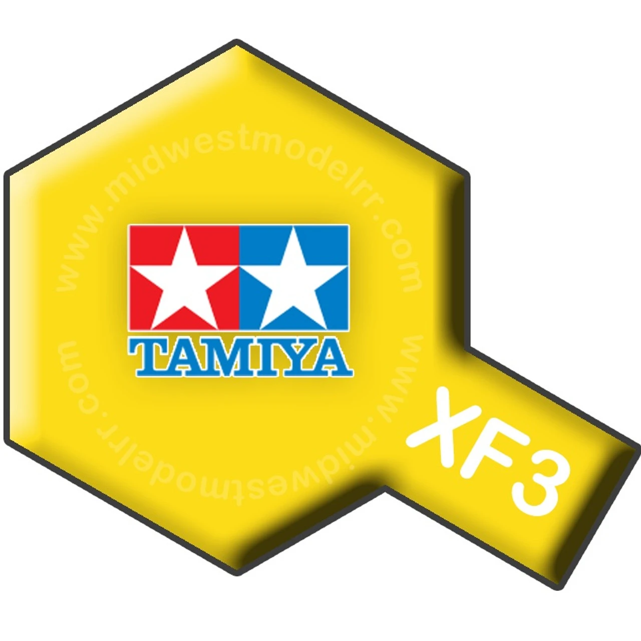 Tamiya 81303 - XF3 Flat Yellow Acrylic Paint - 23ml Bottle 3 Tamiya 81303 - XF3 Flat Yellow Acrylic Paint - 23ml Bottle