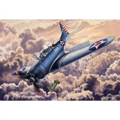 Academy 12335 - SBD-2 "Midway" USN United States - 1:48 Scale Kit