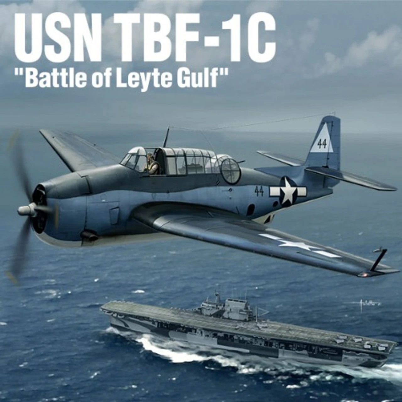 Academy 12340 - TBF-1C "Battle Of Leyte Gulf" USN United States - 1:48 Scale Kit 3 Academy 12340 - TBF-1C "Battle Of Leyte Gulf" USN United States - 1:48 Scale Kit