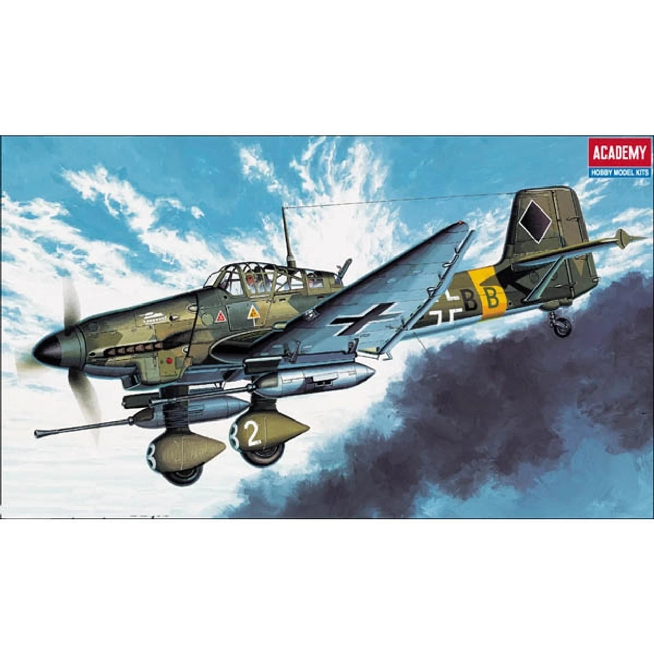 Academy 12450 - JU-87G STUKA TANK BUSTER Germany - 1:72 Scale Kit 3 Academy 12450 - JU-87G STUKA TANK BUSTER Germany - 1:72 Scale Kit