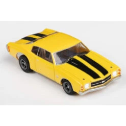 AFX Racing 22050 - 1971 Chevelle 454 Yellow - HO Scale