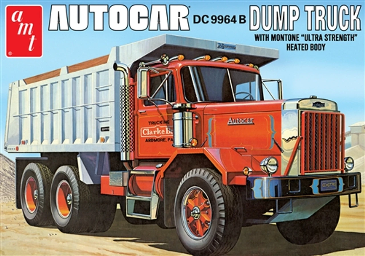 AMT 1150 - Autocar Dump Truck - 1:25 Scale Kit 2 AMT 1150 - Autocar Dump Truck - 1:25 Scale Kit
