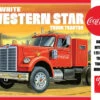 AMT 1160 - White Western Star Semi Tractor (Coca Cola) - 1:25 Scale Kit -Vallejo Sales Store amt1160 93009.1683432743